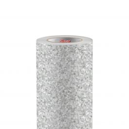 Siser Moda Glitter 2 G0021 zilver 500 mm x 25 m 380 µ
