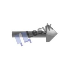 Lesyk V-Notch Cutter 90 - mill. depth 5,5mm - sh. 6mm - tot. length 50mm - 2 Tooth (11.50.6950)