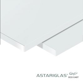 Astariglas® ECO CAST 401ST wit glans/satijn 2050 mm x 3050 mm 8 mm
