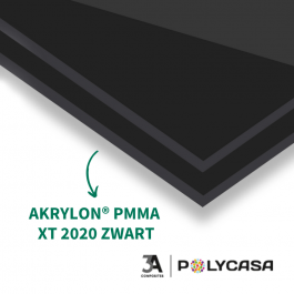 AKRYLON® PMMA XT 2020 Zwart