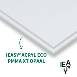 IEASY® ACRYL ECO PMMA XT opaalwit 38% 2050 mm x 3050 mm 2 mm