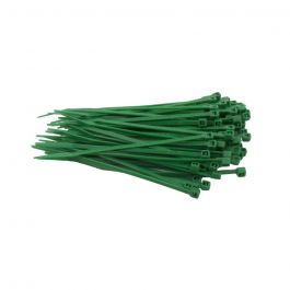 Kabelbinders 100 x 2,5 mm groen