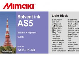 Mimaki AS5 inkt Light Black 600ml (AS5-LK-60)