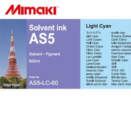 Mimaki AS5 inkt Light Cyan 600ml (AS5-LC-60)
