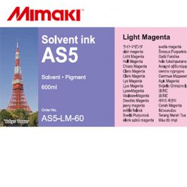 Mimaki AS5 inkt Light Magenta 600ml (AS5-LM-60)