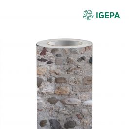 Igepa Newdeco Wallfilm Stone antraciet DS1970 1220 mm x 50 M