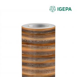 Igepa Newdeco Wallfilm Wood bruin DW1220 1220 mm x 50 M