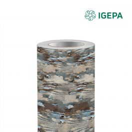 Igepa Newdeco Wallfilm Wood grijs DW1930 1220 mm x 50 M