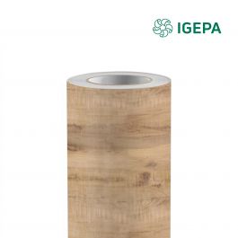 Igepa Newdeco Wallfilm Wood bruin DW2080 1220 mm x 50 M