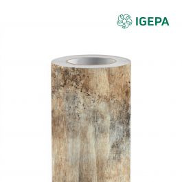Igepa Newdeco Wallfilm Wood bruin DW2740 1220 mm x 50 M