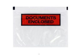 Paklijsten bedrukt Documents Enclosed 160 x 110 mm A6