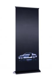 Roll-Up DeLuxe Plus black/chrome 85x200