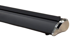 Roll-Up Premium black/chrome 100x200