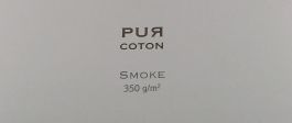 Pur Coton smoke 710g/m² 700 x 1000 mm LL