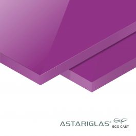 Astariglas® ECO CAST RAL4008 signaalviolet 600 mm x 1000 mm 8 mm