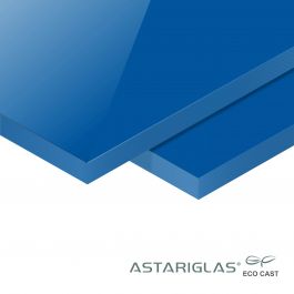 Astariglas® ECO CAST RAL5017 verkeersblauw 600 mm x 1000 mm 8 mm
