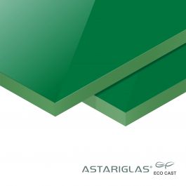 Astariglas® ECO CAST RAL6029 mintgroen 600 mm x 1000 mm 8 mm
