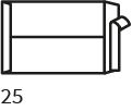 Akte enveloppen Securitex wit 130 g/m² 176 x 250 mm strip