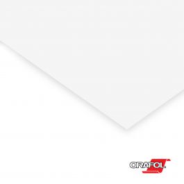 ORACAL® 1668 Opaque Vinyl wit, zwarte rug 700 mm x 1000 mm 100 µ