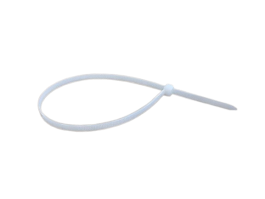 Bag of 20 outdoor tiewraps in white 300 x 5 mm