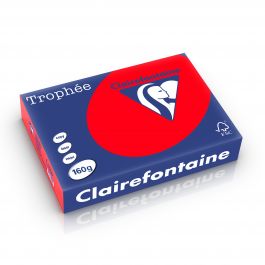 Clairefontaine Trophee intensief 160 g/m² koraalrood 1004 210 x 297 mm LL