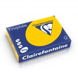 Clairefontaine Trophee intensief 160 g/m² zonnebloemgeel 1053 210 x 297 mm LL