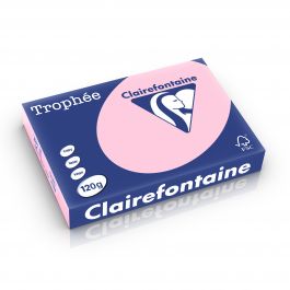 Clairefontaine Trophee pastel roos 120 g/m² 210 x 297 mm LL 1210