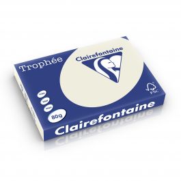 Clairefontaine Trophee pastel 80 g/m² parelgrijs 1251 297 x 420 mm BL