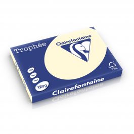 Clairefontaine Trophee pastel 120 g/m² ivoor 1302 297 x 420 mm BL
