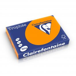 Clairefontaine Trophee intensief fel oranje 160 g/m² 297 x 420 mm BL 1766