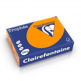 Clairefontaine Trophee intensief 210 g/m² feloranje 1767 210 x 297 mm LL