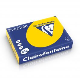 Clairefontaine Trophee pastel 80 g/m² goudgeel 1780 210 x 297 mm LL