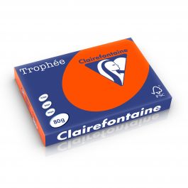 Clairefontaine Trophee intentief 80 g/m² cardinal rood 1883 297 x 420 mm BL