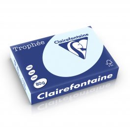 Clairefontaine Trophee pastel basic 80 g/m² azuur 1971 210 x 297 mm LL