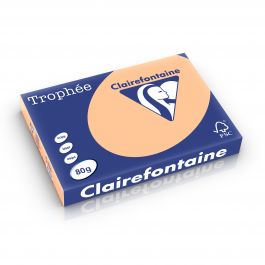 Clairefontaine Trophee pastel 80 g/m² abrikoos 1996 297 x 420 mm BL