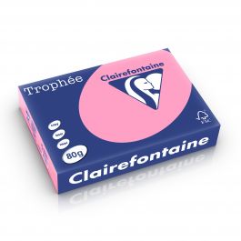 Clairefontaine Trophee pastel 80 g/m² fel rose 1997 210 x 297 mm LL