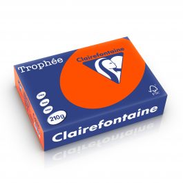 Clairefontaine Trophee intensief 210 g/m² cardinal rood 2207 210 x 297 mm LL