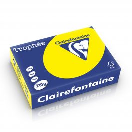 Clairefontaine Trophee intensief 210 g/m² zonnegeel 2210 210 x 297 mm LL