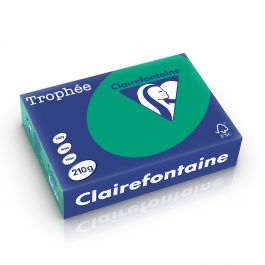 Clairefontaine Trophee intensief 210 g/m² dennengroen 2213 210 x 297 mm LL