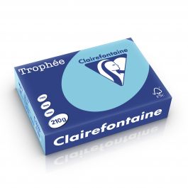 Clairefontaine Trophee pastel 210 g/m² helblauw 2222 210 x 297 mm LL
