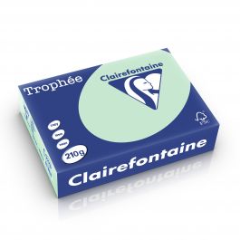 Clairefontaine Trophee pastel 210 g/m² groen 2223 210 x 297 mm LL