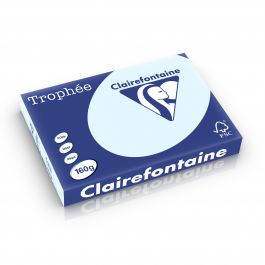 Clairefontaine Trophee pastel 160 g/m² azuur 2637 297 x 420 mm BL