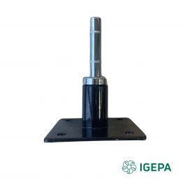 Igepa Flagpole wallmount 90° (incl rotator)