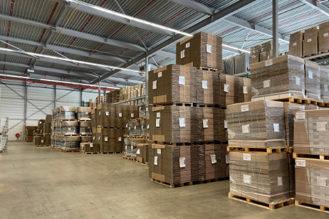 Uitbreiding magazijn voor verpakkingen Uitbreiding magazijn voor verpakkingen