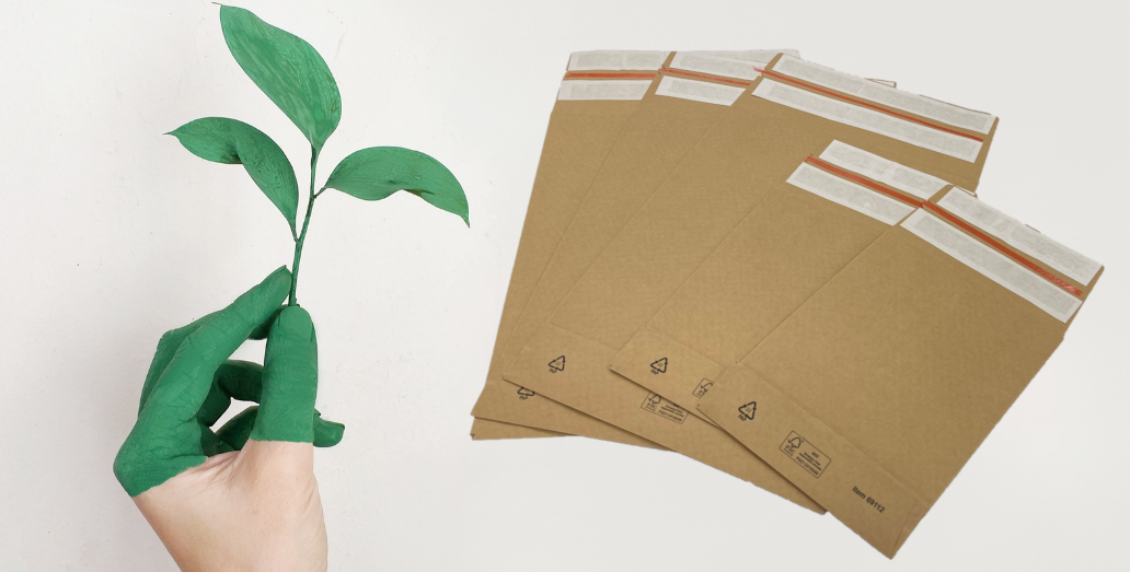 papieren verzendzakken, kraft zakken, duurzame verpakkingen